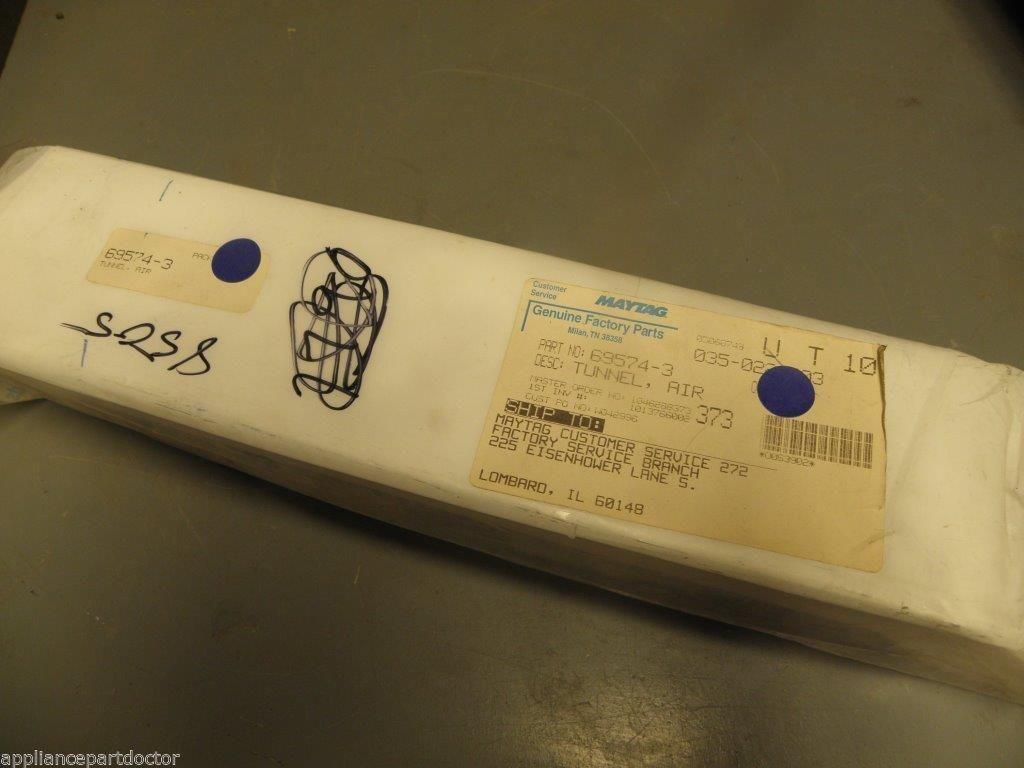 Maytag Amana Refrigerator 69574-3 Air Tunnel NEW IN BOX Maytag Amana Refrigerator 69574-3 Air Tunnel NEW IN BOX